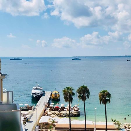 Hotel Courbet Juan-les-Pins Eksteriør billede