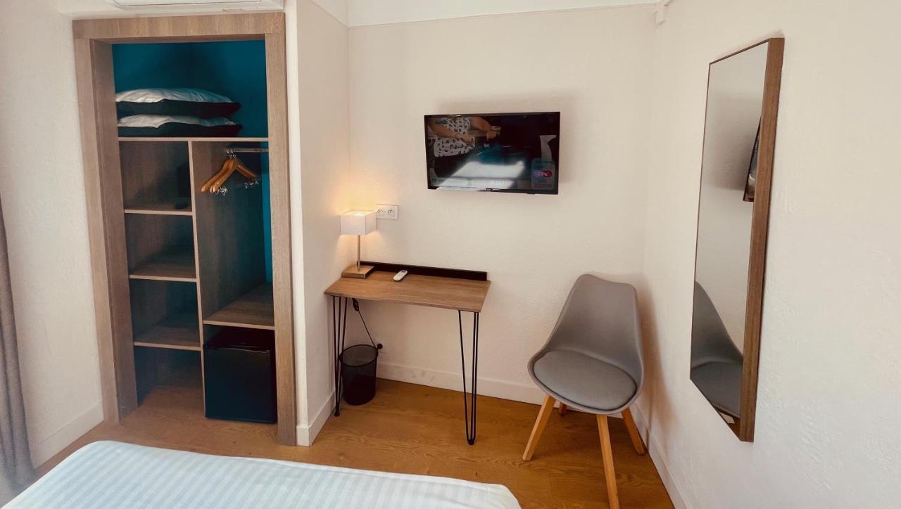 Hotel Courbet Juan-les-Pins Eksteriør billede