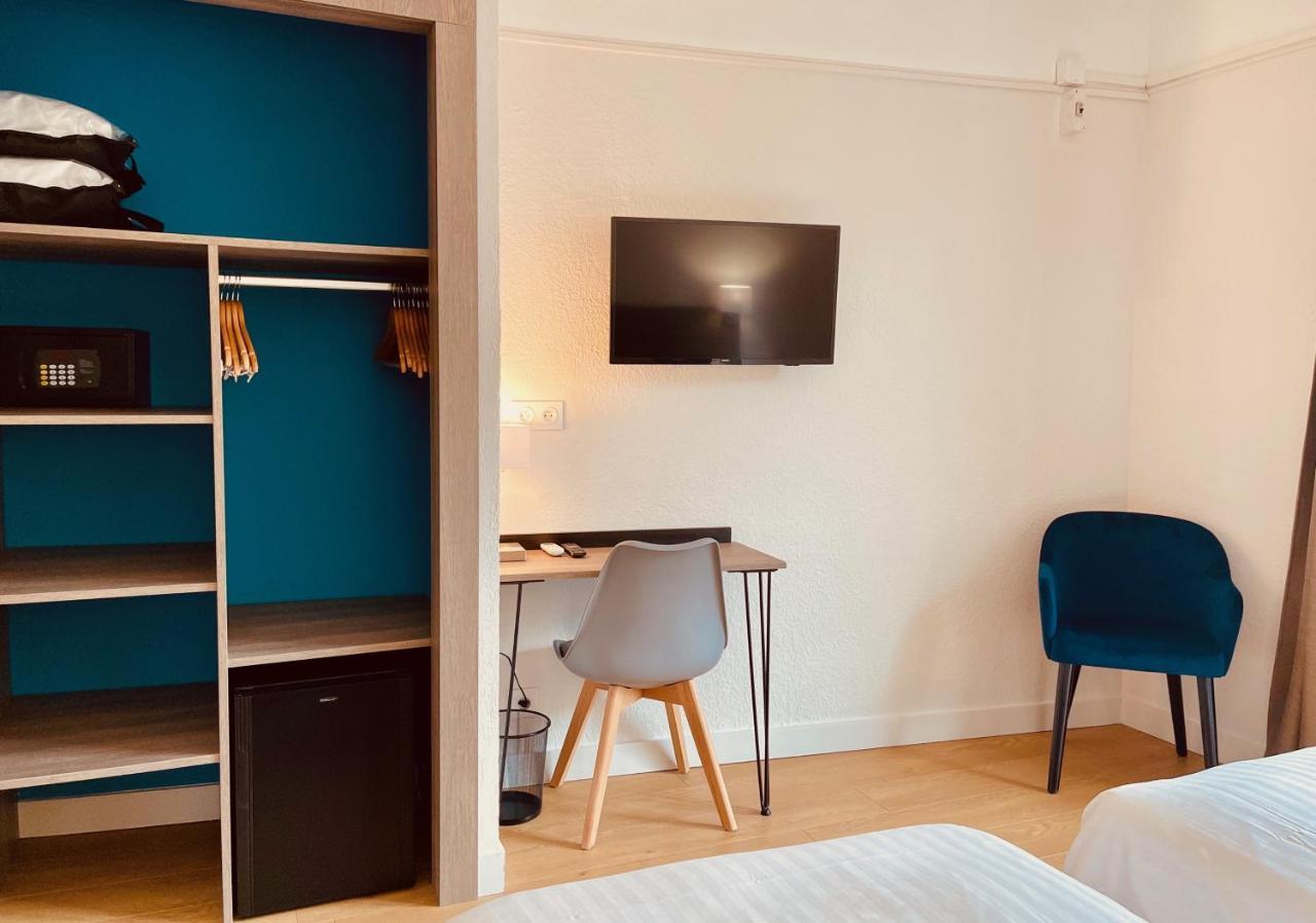 Hotel Courbet Juan-les-Pins Eksteriør billede