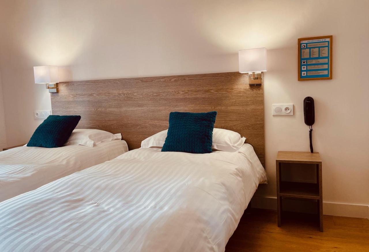 Hotel Courbet Juan-les-Pins Eksteriør billede