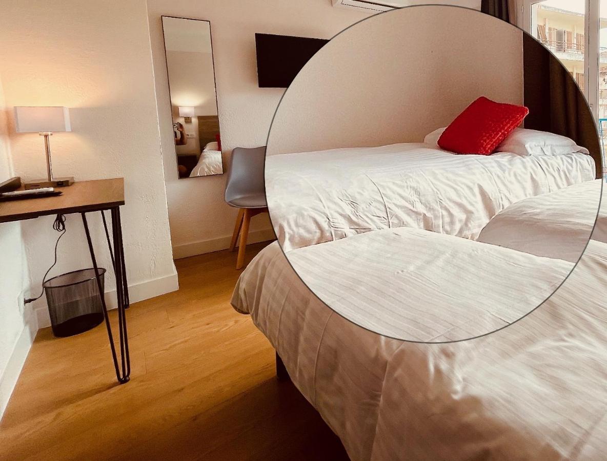 Hotel Courbet Juan-les-Pins Eksteriør billede