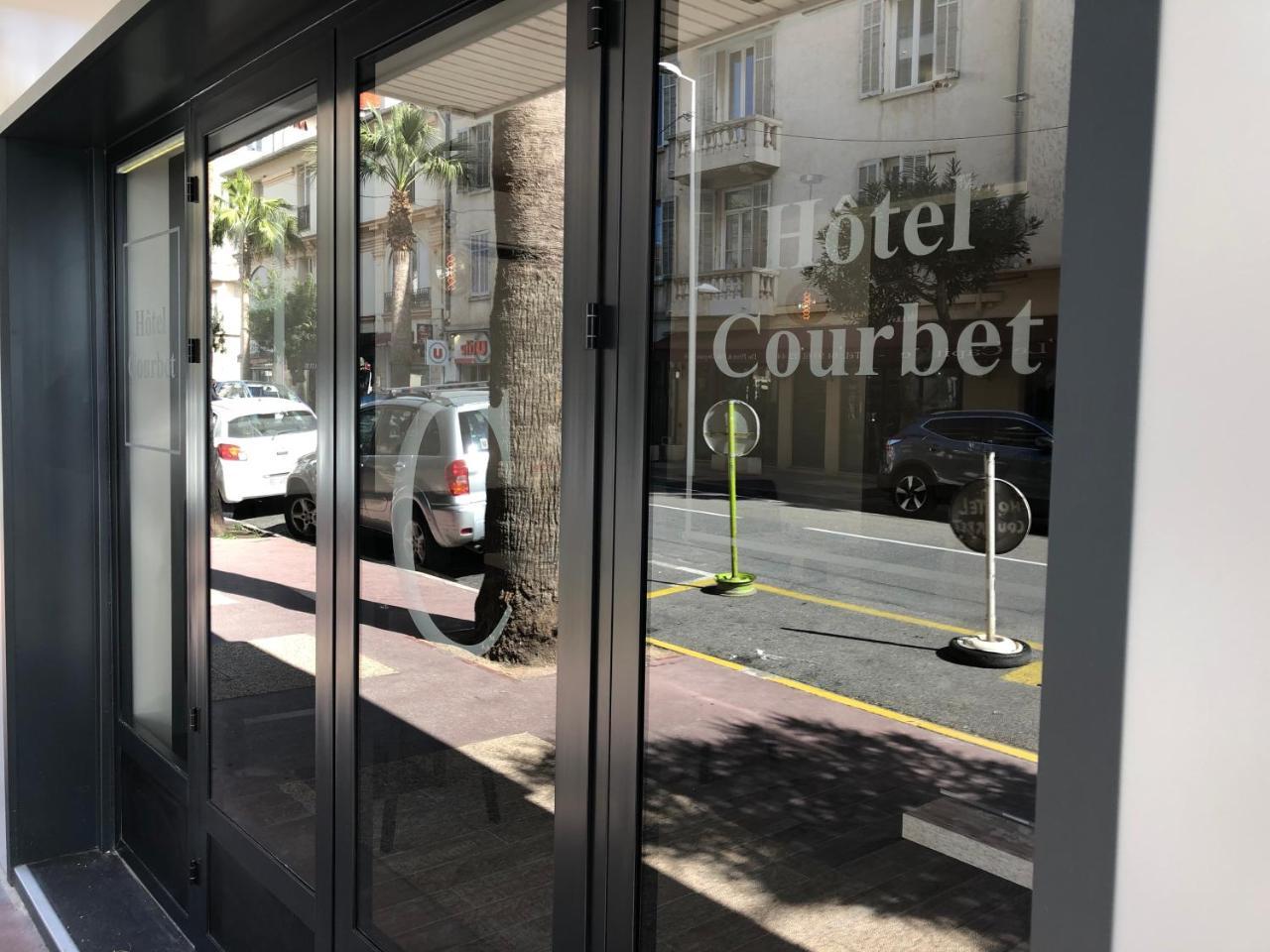 Hotel Courbet Juan-les-Pins Eksteriør billede